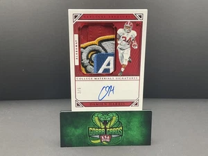 2019 National Treasures College Damien Harris #106 Materials Signatures 3/5 RC - Picture 1 of 2