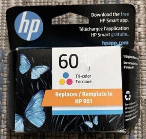 Wkład atramentowy HP 60 - Tri - Color Expire 2025 - Zdjęcie 1 z 2
