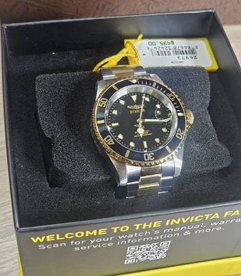 Reloj Hombre Invicta 26973 Pro Diver Acero Inoxidable - Dos Tonos Nuevo En Caja Foto 1 de 4