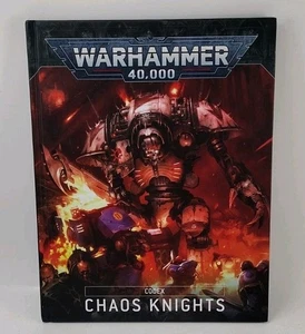 Warhammer 40k Codex Chaos Knights 9ª Edición 2022 Tapa Dura - Imagen 1 de 7