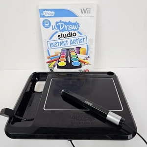 U Draw Studio Instant Artist und schwarzes Tablet (Nintendo Wii) - Bild 1 von 10
