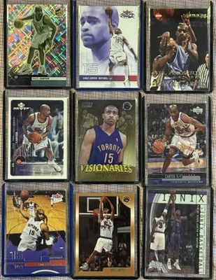 🔥 Lote de 11 tarjetas Vince Carter | RC + Raptors 💜🖤 | UNC 💙 | Clase HOF de 2024 🏆 Foto 1 de 4
