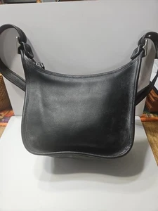 Coach Janice Legacy Tasche 9950 schwarz handschuhgegerbtes Leder Vintage  - Bild 1 von 10