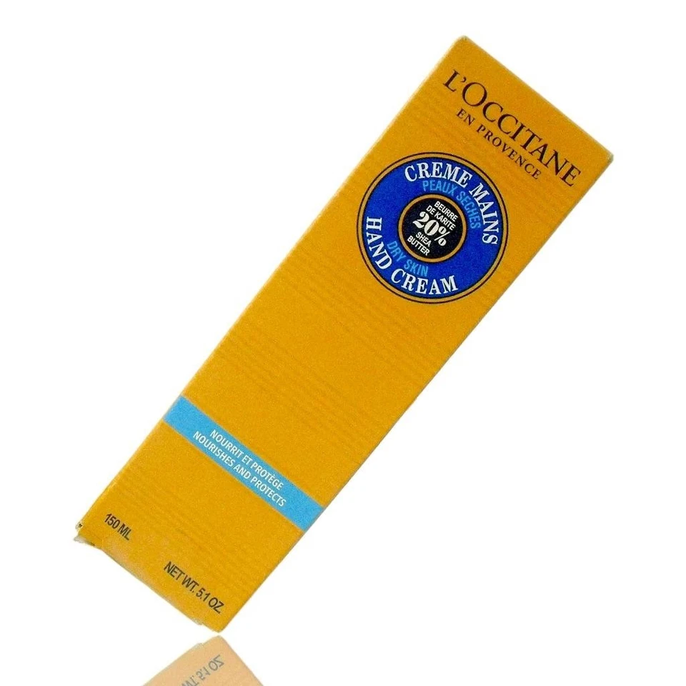 L'OCCITANE Cooling Hand Cream Extra Creamy Shea Butter Lotion 1oz