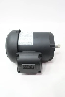 Weg 5018ES3E56CFL-S Ac Motor 56c 1/2hp 1760rpm 230/460v-ac 3ph - Image 1 of 4