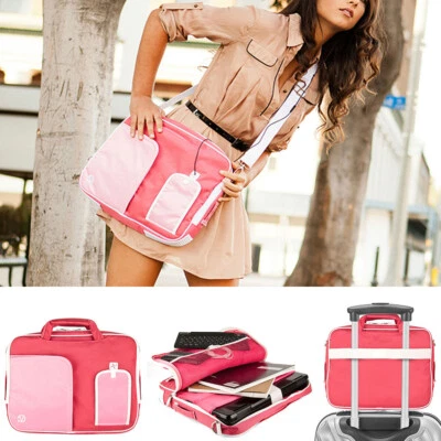 Funda de Nylon Mensajero Bolso de Hombro para Portátil para 13" HP Pavilion x360 13 / ENVY 13 Foto 1 de 4