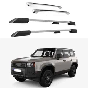Barra transversal de aluminio para Land Crusier Prado J250 2024 2025 4 piezas - Imagen 1 de 14