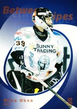 2006-07 Finnish Cardset Between the Pipes #5 Mika Oksa
