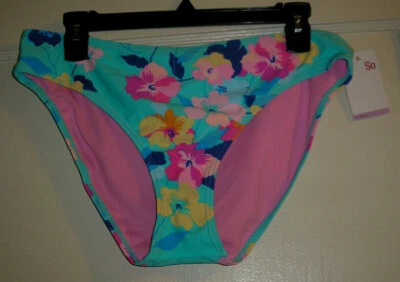 Pantalones de baño de bikini So Floral, talla XL NUEVOS NUEVOS CON ETIQUETAS Foto 1 de 4