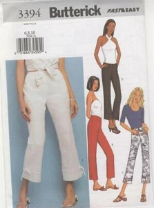 Butterick 3394 Womens Pants Pattern Size 6 8 10 - new! - Picture 1 of 1