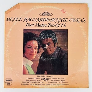 Merle Haggard & Bonnie Owens That Makes Two Of Us Vinyl LP Record Album JS-6106 - Picture 1 of 2