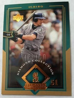 ICHIRO SUZUKI, 2004 UPPER DECK DIAMOND COLLECTION #77, MARINERS - Image 1 of 2