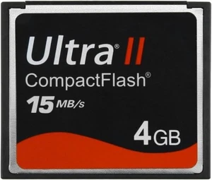 SanDisk Ultra II 4GB 15Mb/s CF Compact Flash Genuine Memory Card NEW