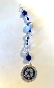 DALLAS COWBOYS  for CAR  or  Window Beaded Sun Catcher NEW - Picture 1 of 3