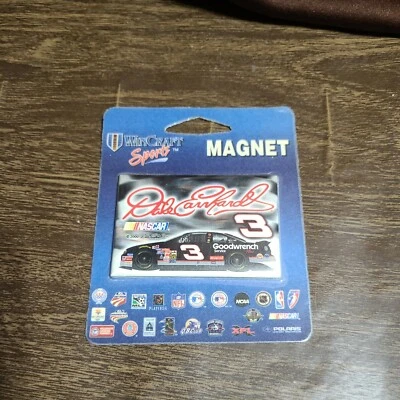 Imán NASCAR 2X3 WINCRAFT Dale Earnhardt Sr #3 Foto 1 de 4