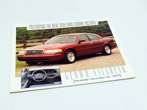 Ford Crown Victoria 1998 Informationsblatt Prospekt - Bild 1 von 1