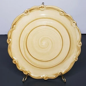 Trivet de placa de 6,5" redondo de cerámica amarillo clásico despensa de California despensa de 6,5 - Imagen 1 de 12