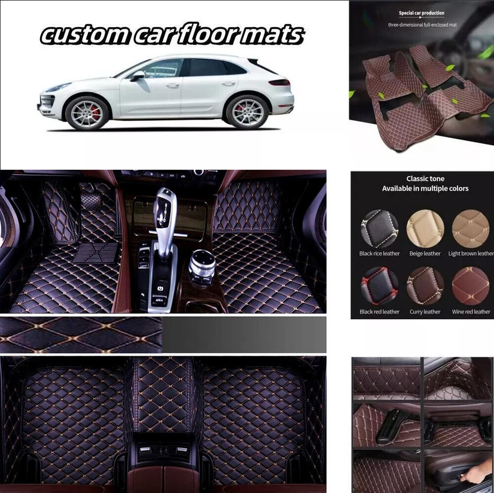  For Volvo C30 C70 S40 S60 S80 S90 V40 V60 V90 XC40 XC90 Custom Car Floor mats - Image 1 of 4