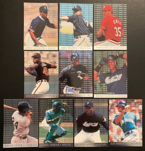 1995 Fleer Baseball MLB Prospects Complete Set 1-10 DEREK JETER ALEX RODRIGUEZ + - Picture 1 of 1