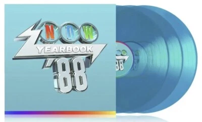 Various Artists Now – Now Yearbook 1988 3x LPs Aqua Blue vinyl,NEW & Sealed  - Image 1 of 4