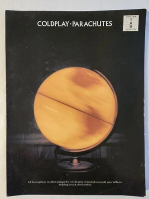 COLDPLAY with PARACHUTES for VOCAL, GUITAR (TAB+CHORDS) - GC - Image 1 of 2