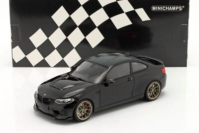 1/18 BMW M2 CS Coupe 2020 (Black) Die-cast Model Car by Minichamps 155021021 - Image 1 of 4