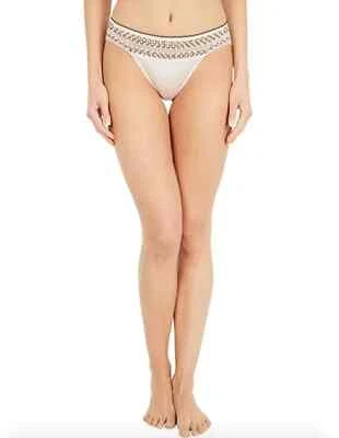 Bikini de mujer Calvin Klein a rayas rosa encaje talla grande L108616 Foto 1 de 4