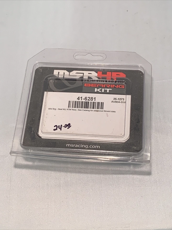 Kit de cojinete y sello de rueda trasero MSRHP Foto 1 de 4