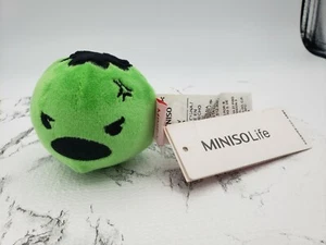 Disney Marvel Miniso Life Avengers Hulk Head Plush - Picture 1 of 6
