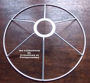 CARCASSE METALLIQUE TRAITEE EPOXY POUR SUSPENSION DE 25 CM DE DIAMETRE - Picture 1 of 1