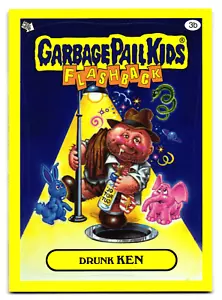 Drunk Ken 2011 Garbage Pail Kids Flashback Serie 3 Sticker - Bild 1 von 2