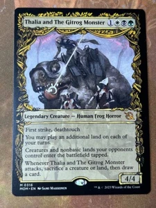 1x THALIA UND DAS GITROG-MONSTER - März - MTG - Magic the Gathering - Bild 1 von 1