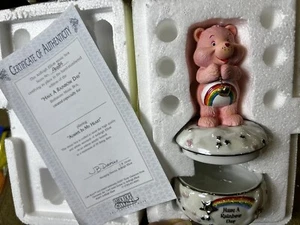 Care Bear Music Box December Birthstone Andleigh Elliott 2005 - Picture 1 of 9