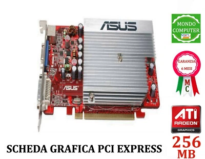 SCHEDA GRAFICA PCI EXPRESS ATI RADEON 256MB   EAH 2400 PRO ASUS  - Immagine 1 di 2