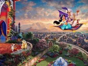 Aladdin Disney Dreams Thomas Kinkade Collection 750 Piece Jigsaw Puzzle NEW - Picture 1 of 1