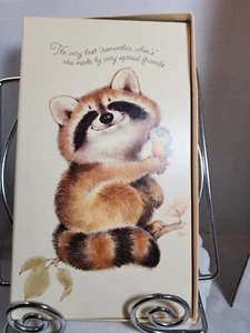 Vintage Hallmark Raccoon Critter 24 Page 72 Pic Photo Album NEW - Picture 1 of 6