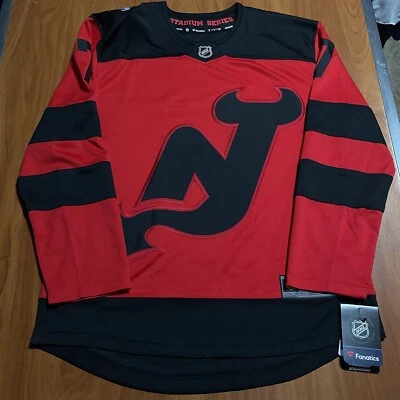 Fanatics Dougie Hamilton New Jersey Devils 2024 NHL Stadium Series Jersey Red S - Image 1 of 4