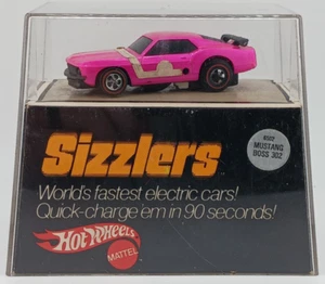 VINTAGE RARE MATTEL HOT WHEELS REDLINE SIZZLERS HOT PINK BOSS 302 MUSTANG -WORKS - Bild 1 von 12