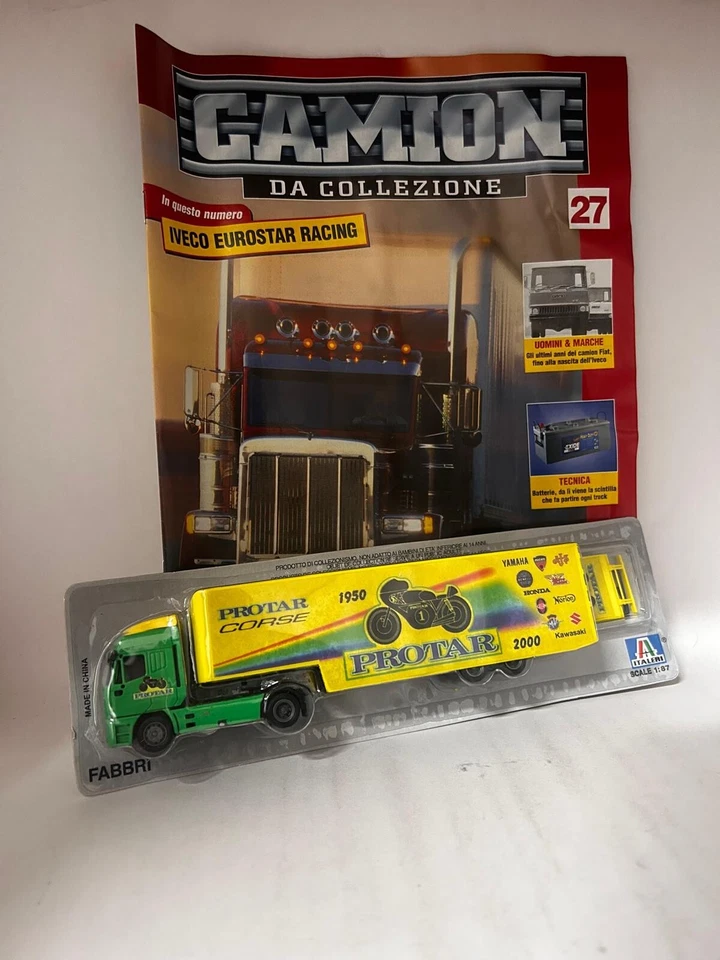 IVECO EUROSTAR RACING 1:87 USCITA 27 CAMION DA COLLEZIONE ITALERI - Immagine 1 di 2