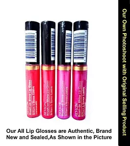 Revlon Brush-On Shine Lip Gloss, Punchy Peach - Picture 1 of 9