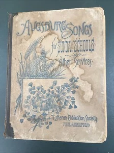 Augsburg Songs for Sunday Schools and other services 1885 - Picture 1 of 9