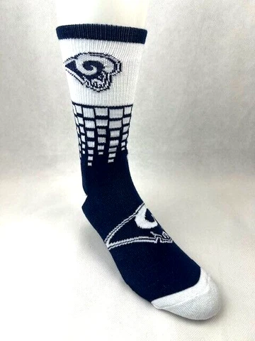 Los Angeles Rams Crew Digi Socks Blue Cover