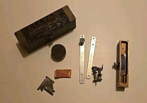 ALLPAX BRASS GASKET CUTTER, ADJUSTABLE EXTENSION WITH METAL CASE AND HARDWARE - Picture 1 of 9