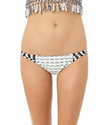 Parte inferior de bikini O'Neill estrellas y rayas, para mujer talla XS, azul marino/blanco - nueva con etiquetas Foto 1 de 2