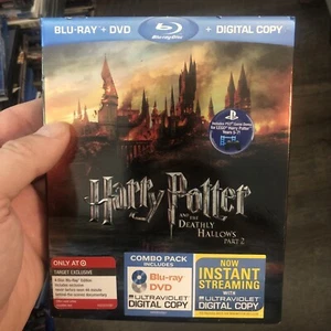 Harry Potter and the Deathly Hallows Pt. 2 (4-Disc Blu-ray/DVD) No Digital - Picture 1 of 1