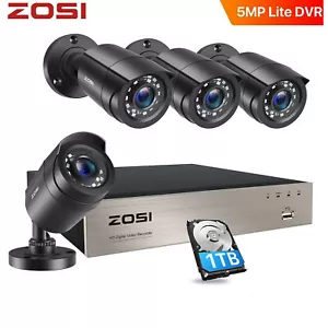 ZOSI 1TB 8CH DVR 1080P 3000TVL Home CCTV Security Camera System TVI Bullet - Picture 1 of 13