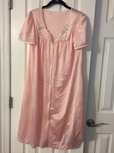 Vassarette Robe Short Sleeve Nylon Sz. Small - Picture 1 of 5