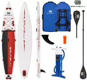 BRUNELLI 12.6 Premium SUP Touring iSUP Double Layer Surf-Board 381cm - Bild 1 von 7