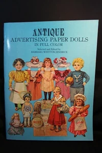 Libro - Muñecas antiguas de papel publicitario a todo color - Jendrick - sin cortar - Imagen 1 de 5