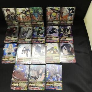 Naruto tcg trading card lot of 18 hyuga neji itachi sasuke hokage gaara sakon  